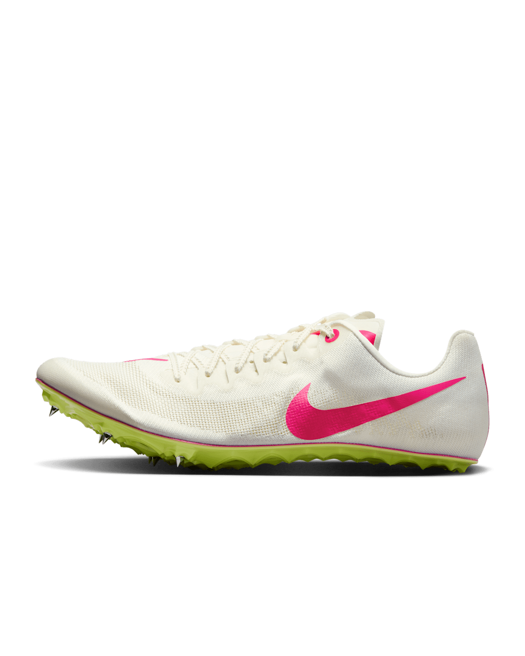 Nike Zoom Ja Fly 4 Athletics Sprinting Spikes - Sail/Light Lemon Twist/Fierce Pink