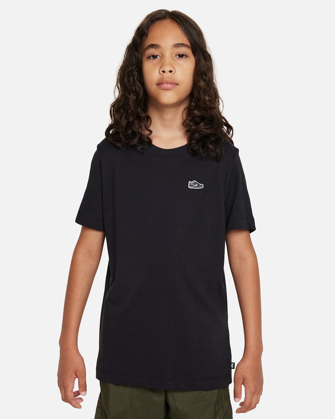Nike SB Dri-FIT Older Kids' T-Shirt - Black