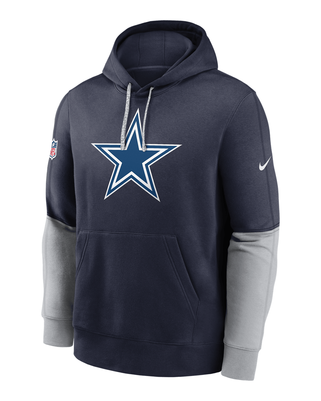 Dallas Cowboys Sideline Team Issue Club Men's Nike NFL Pullover Hoodie - Navy