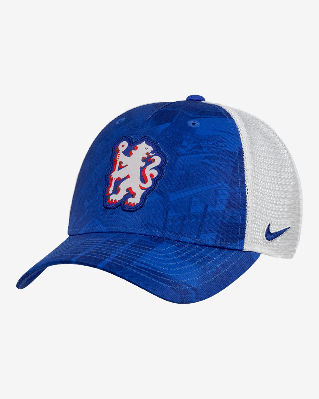 Chelsea Rise Nike Soccer Structured Adjustable Trucker Cap - Print