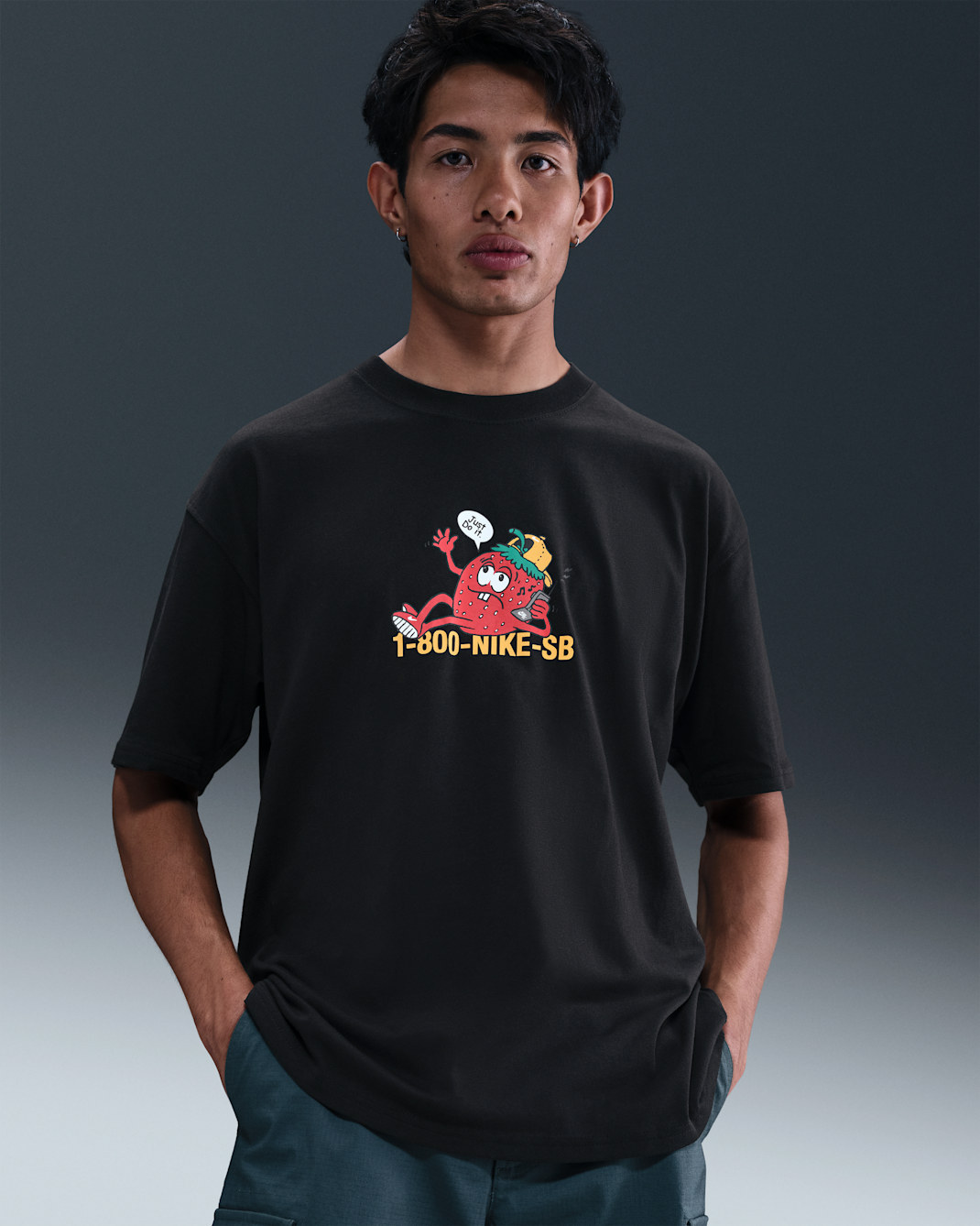 Nike SB Max90 Skate T-Shirt - Black