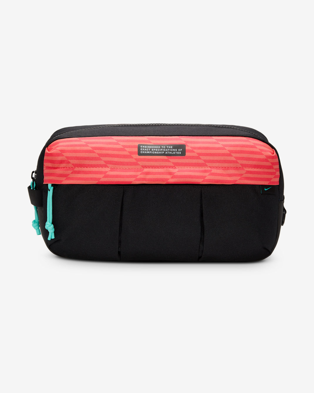 Nike Academy Football Shoe Bag - Black/Ember Glow/Aurora Green
