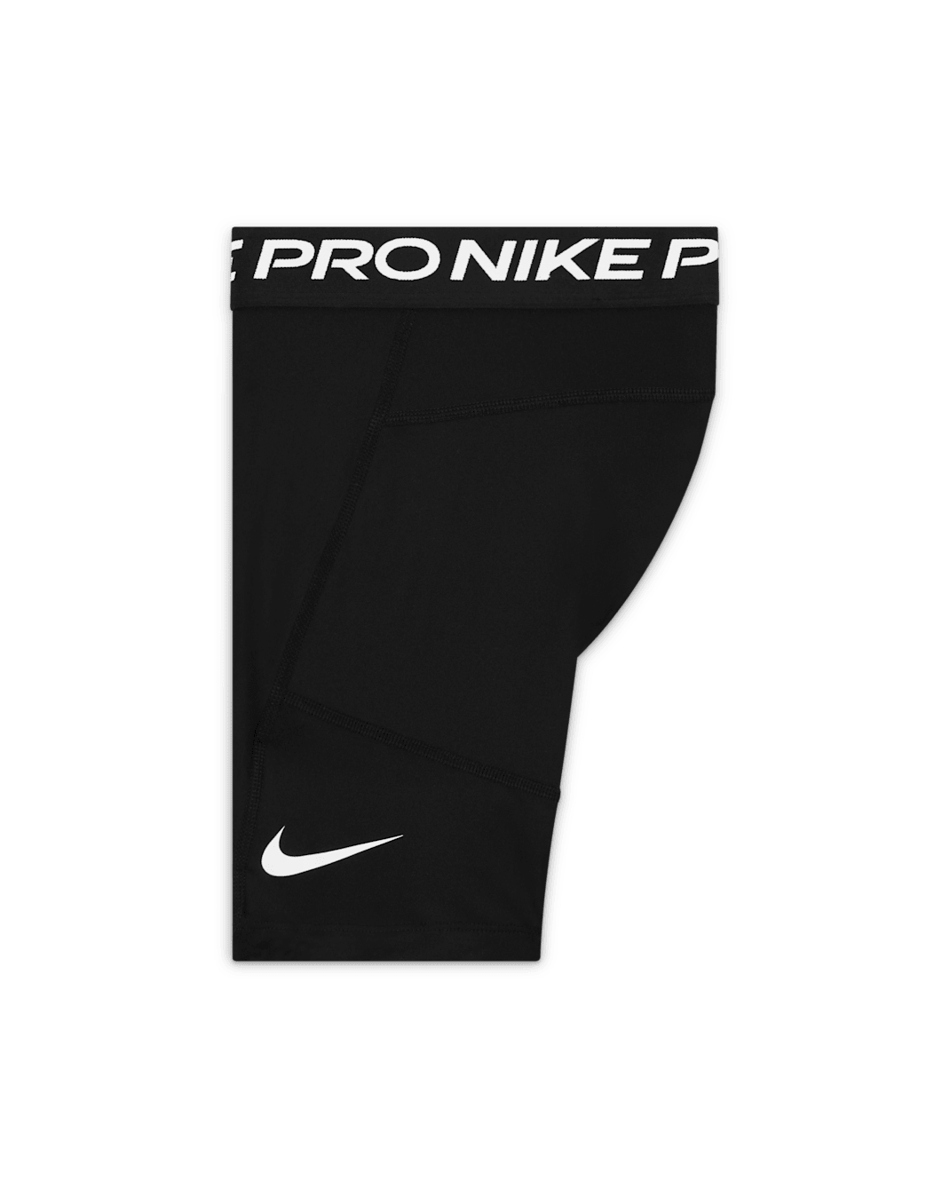 Nike Pro Dri-FIT Older Kids' (Boys') Shorts - Black/White