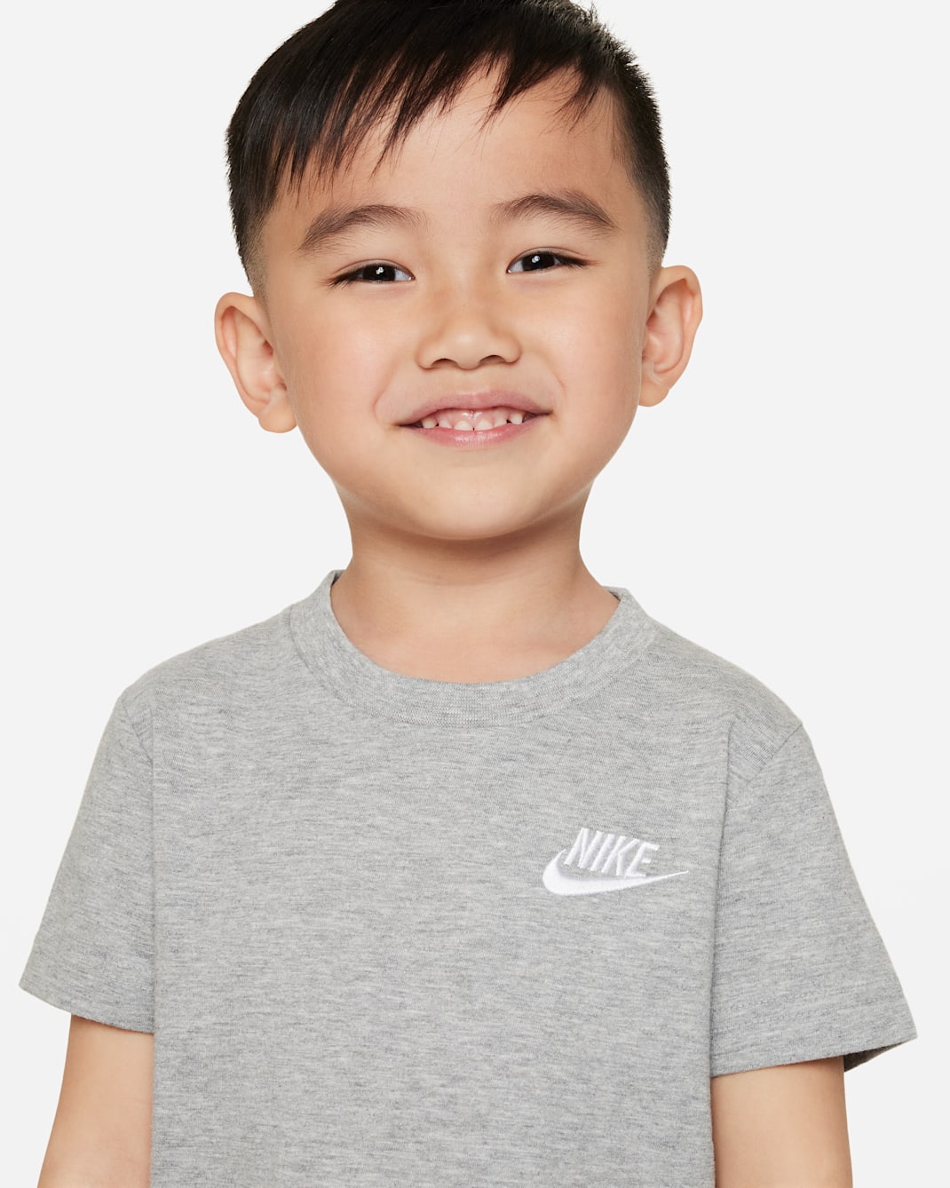 T-shirt Futura Nike Sportswear brodé pour tout-petit - Dark Grey Heather