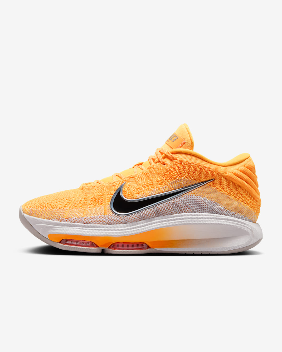 Nike G.T. Hustle 3 EP Basketball Shoes - Laser Orange/Metallic Silver/Vast Grey/Black