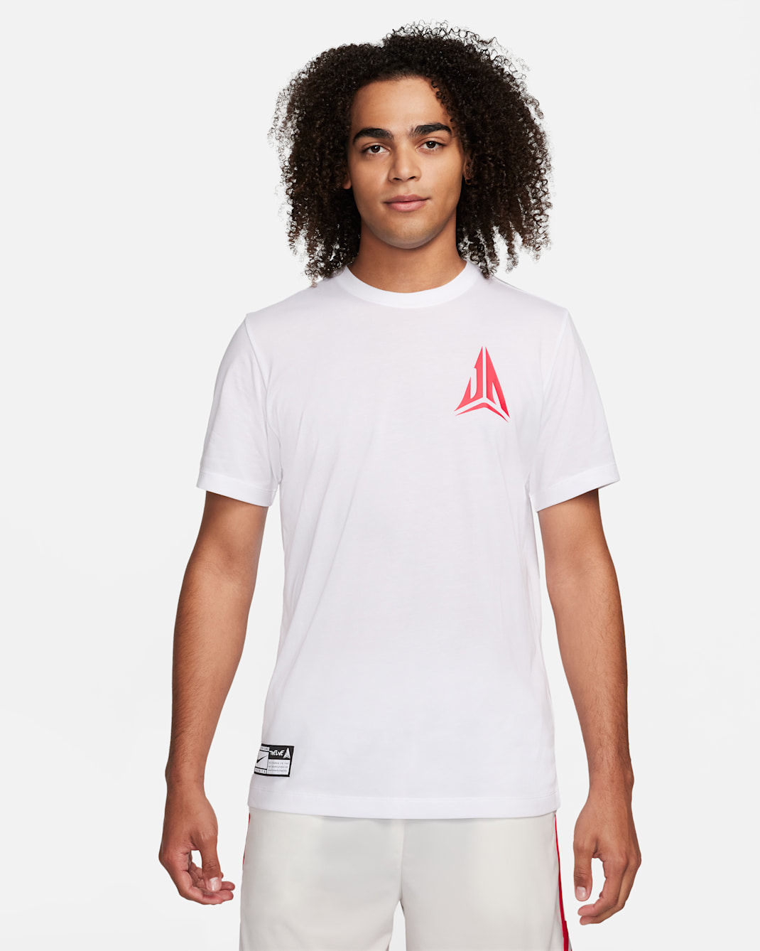 Ja Men's Nike Dri-FIT Basketball T-Shirt - White