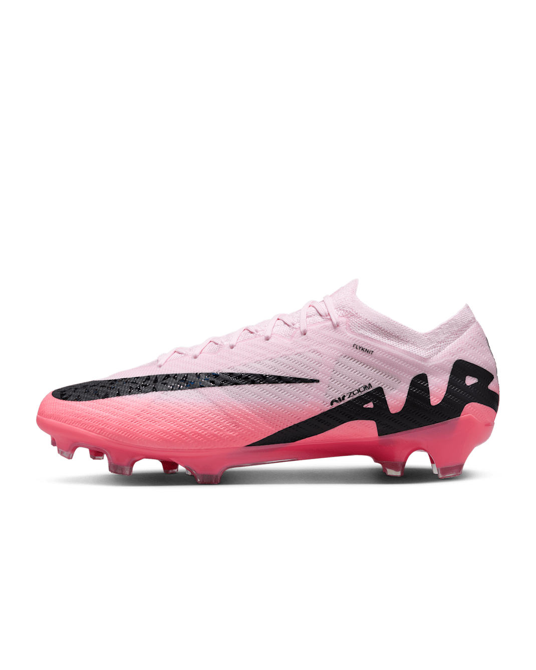 รองเท้าสตั๊ดฟุตบอลไม่หุ้มข้อ FG Nike Mercurial Vapor 15 Elite - Pink Foam/ดำ