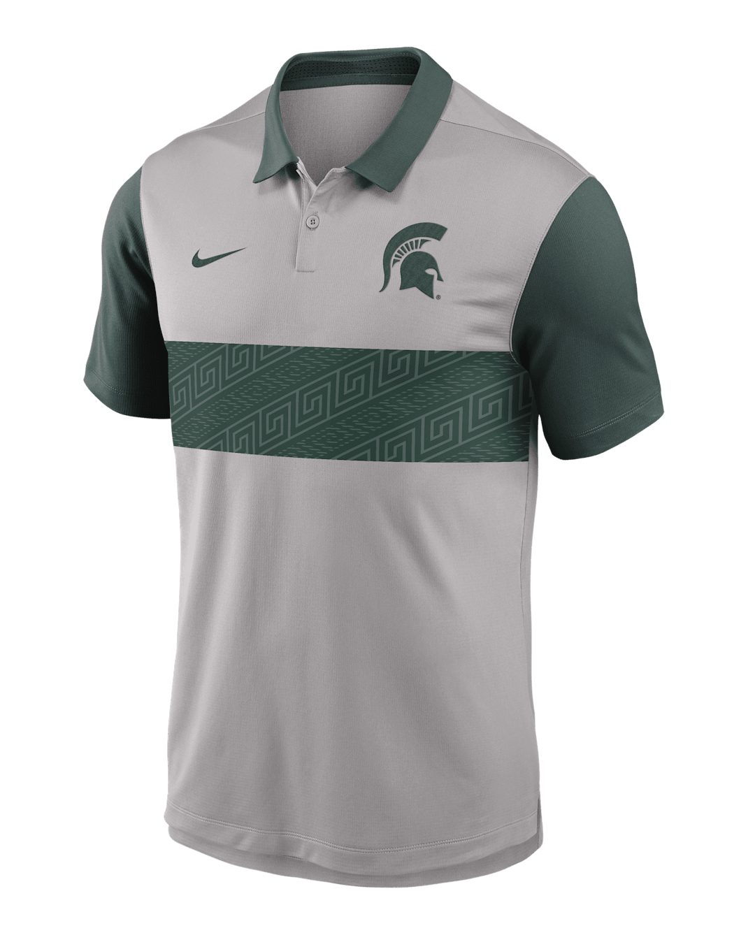 Michigan State Vapor Men's Nike Dri-FIT College Polo - Grey