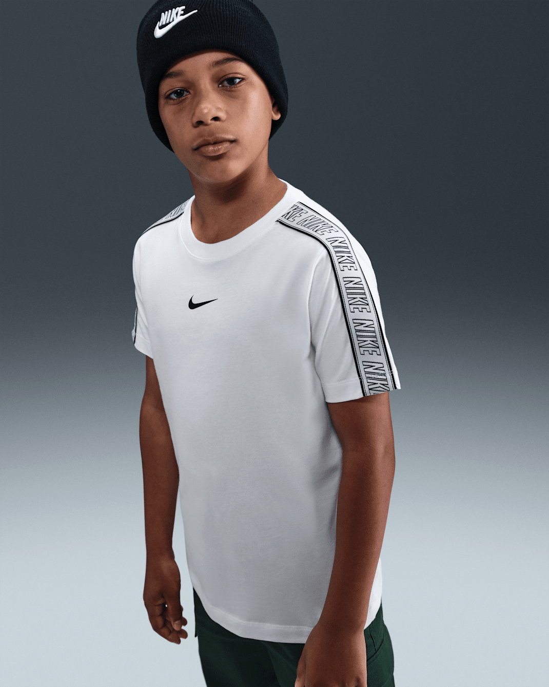 Nike Sportswear Big Kids' T-Shirt - White