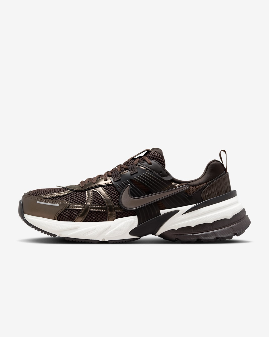 Nike V2K Run Men's Shoes - Velvet Brown/White/Black/Baroque Brown
