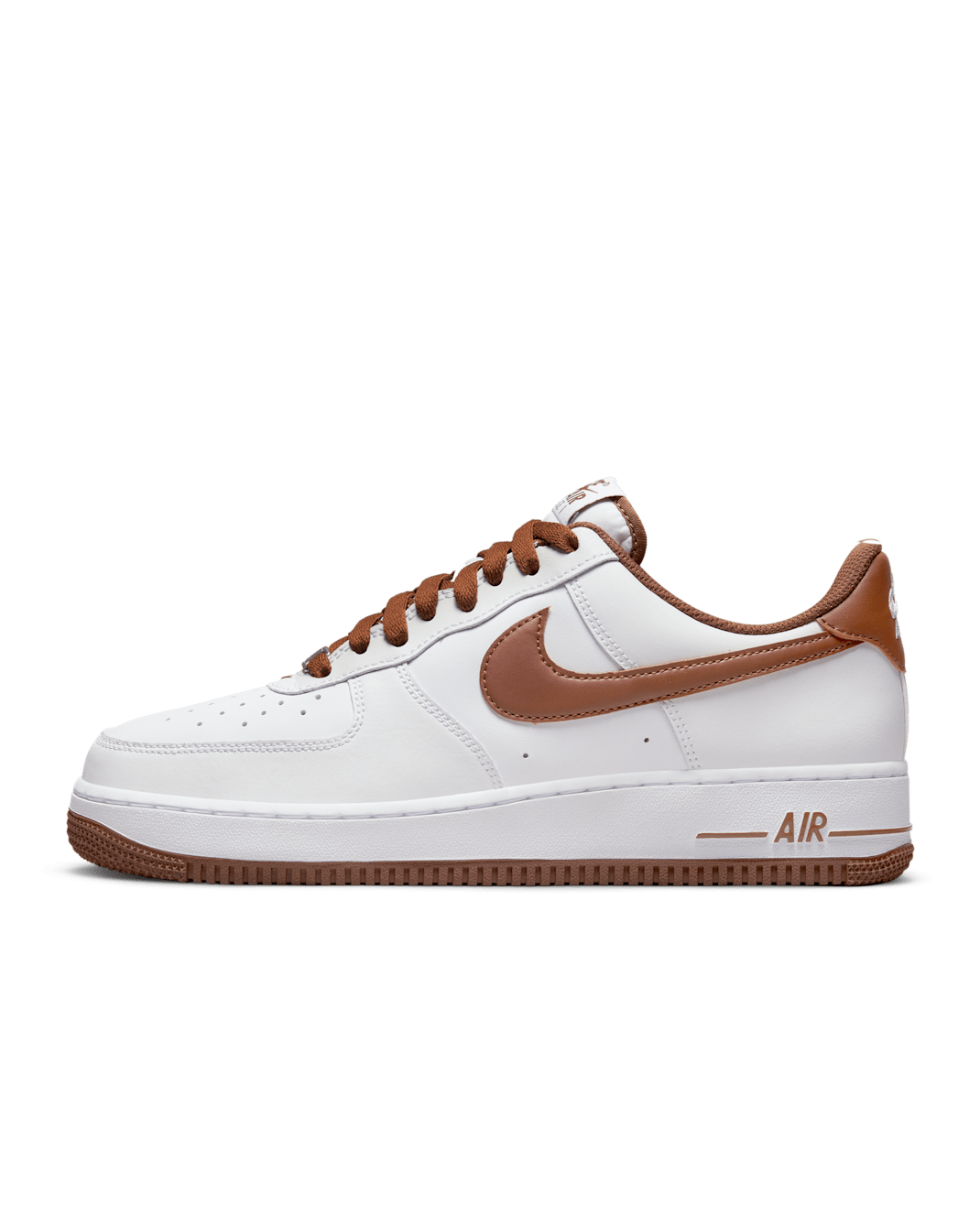 Nike Air Force 1 '07 Men's Shoes - White/White/Pecan