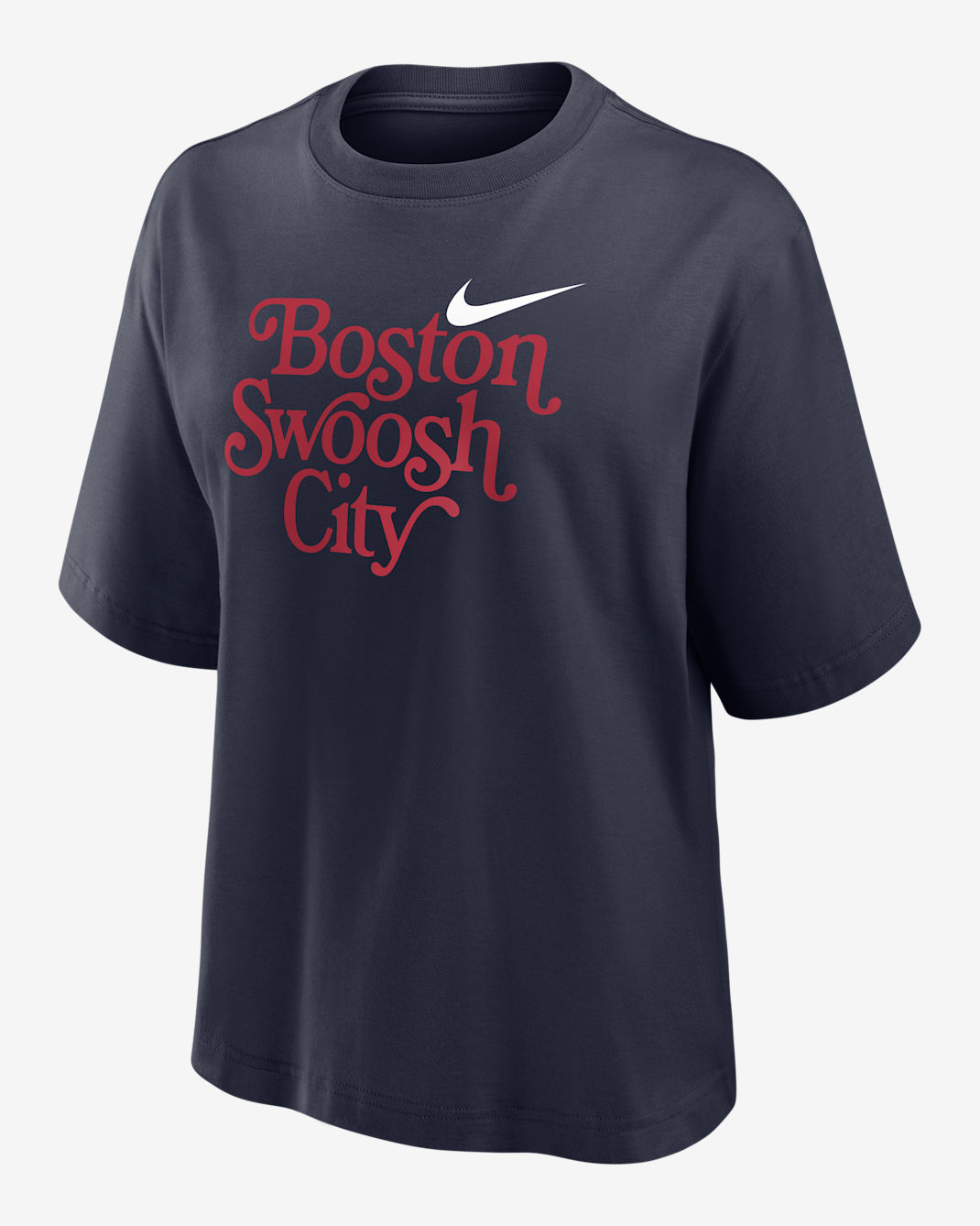 Nike Sportswear Women's Boston Boxy T-Shirt - College Navy