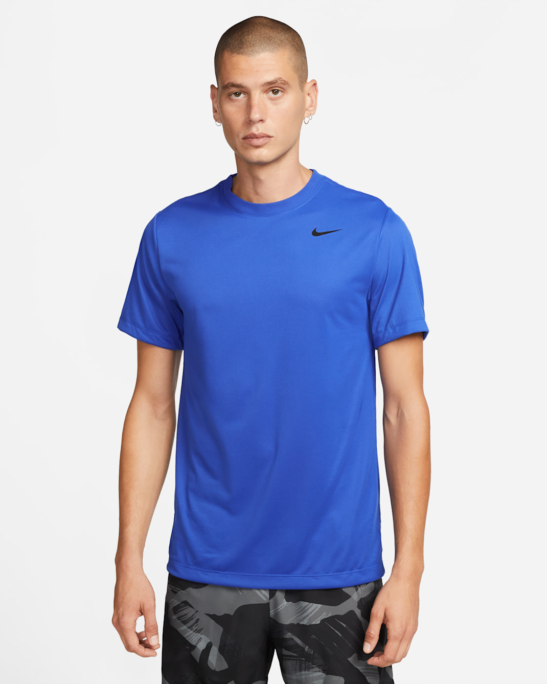 Nike Dri-FIT Legend Men's Fitness T-Shirt - Game Royal/Black