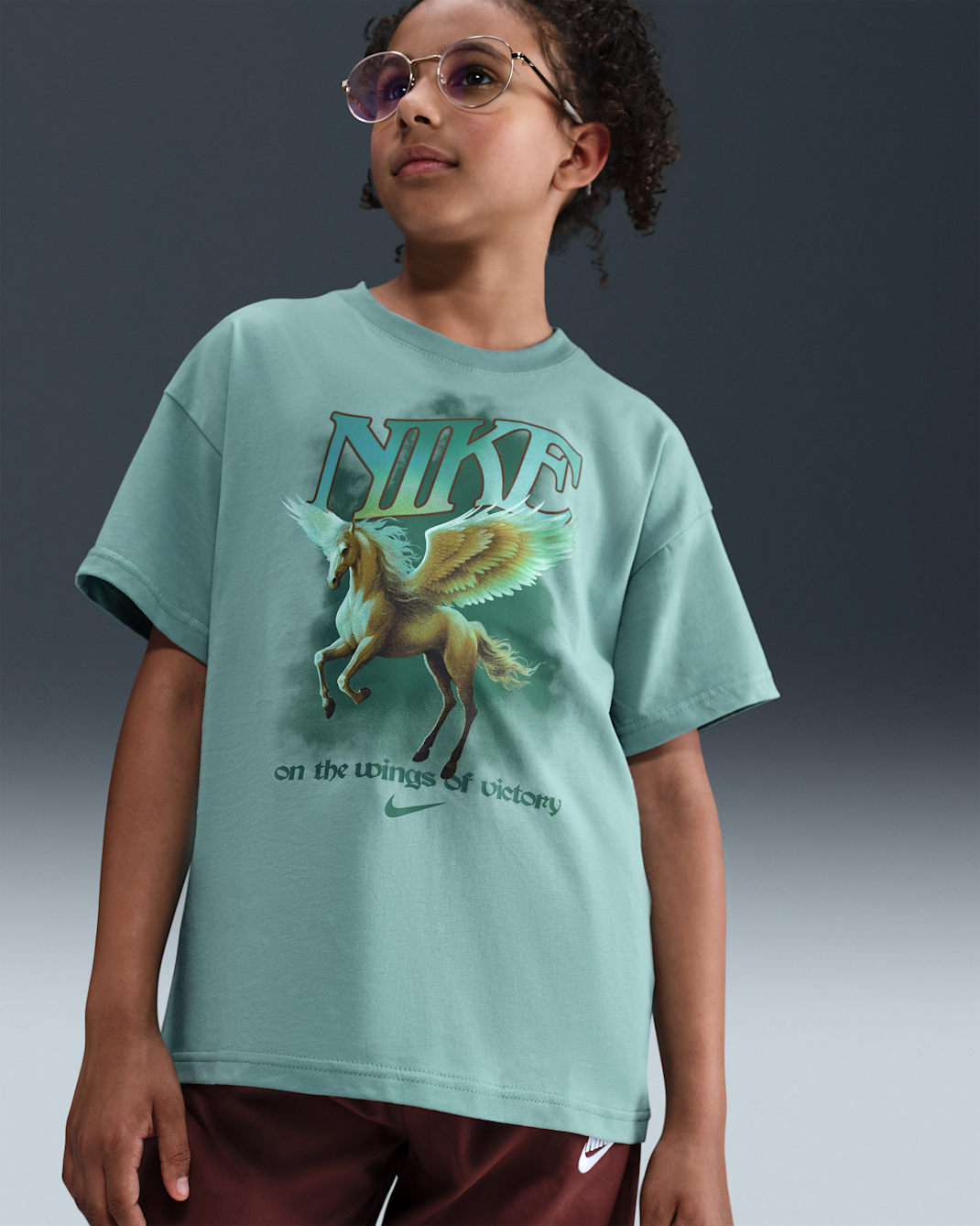 Nike Sportswear Older Kids' (Girls') T-Shirt - Cannon