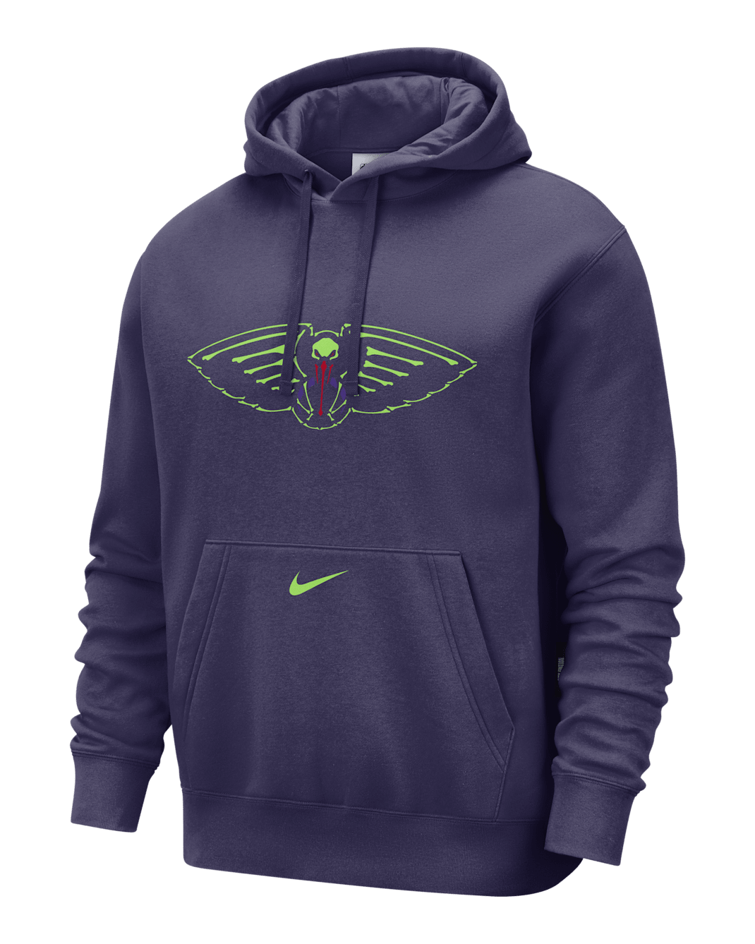 New Orleans Pelicans Club City Edition Men's Nike NBA Fleece Pullover Hoodie - Ink