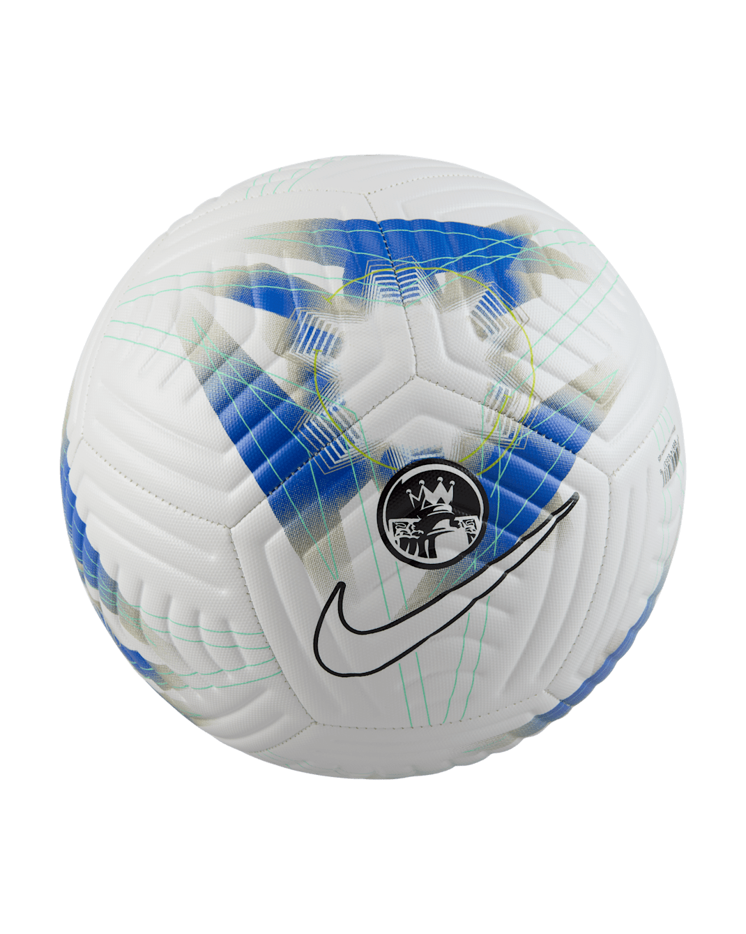Premier League Academy Soccer Ball - White/Racer Blue/White