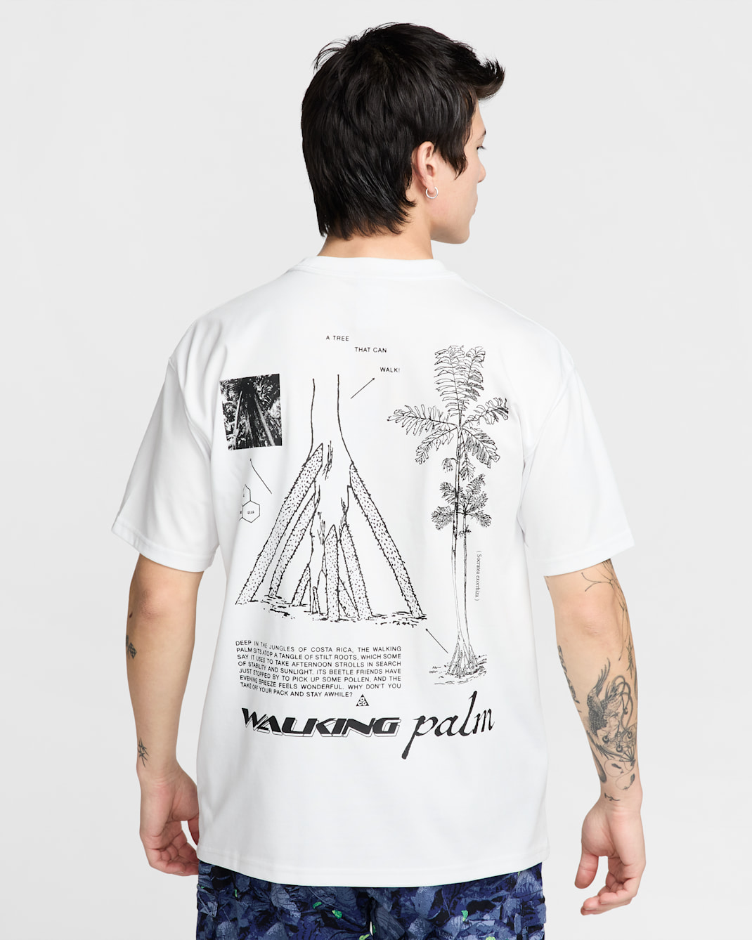 Nike ACG 'Walking Tree' Men's Dri-FIT T-Shirt - Summit White