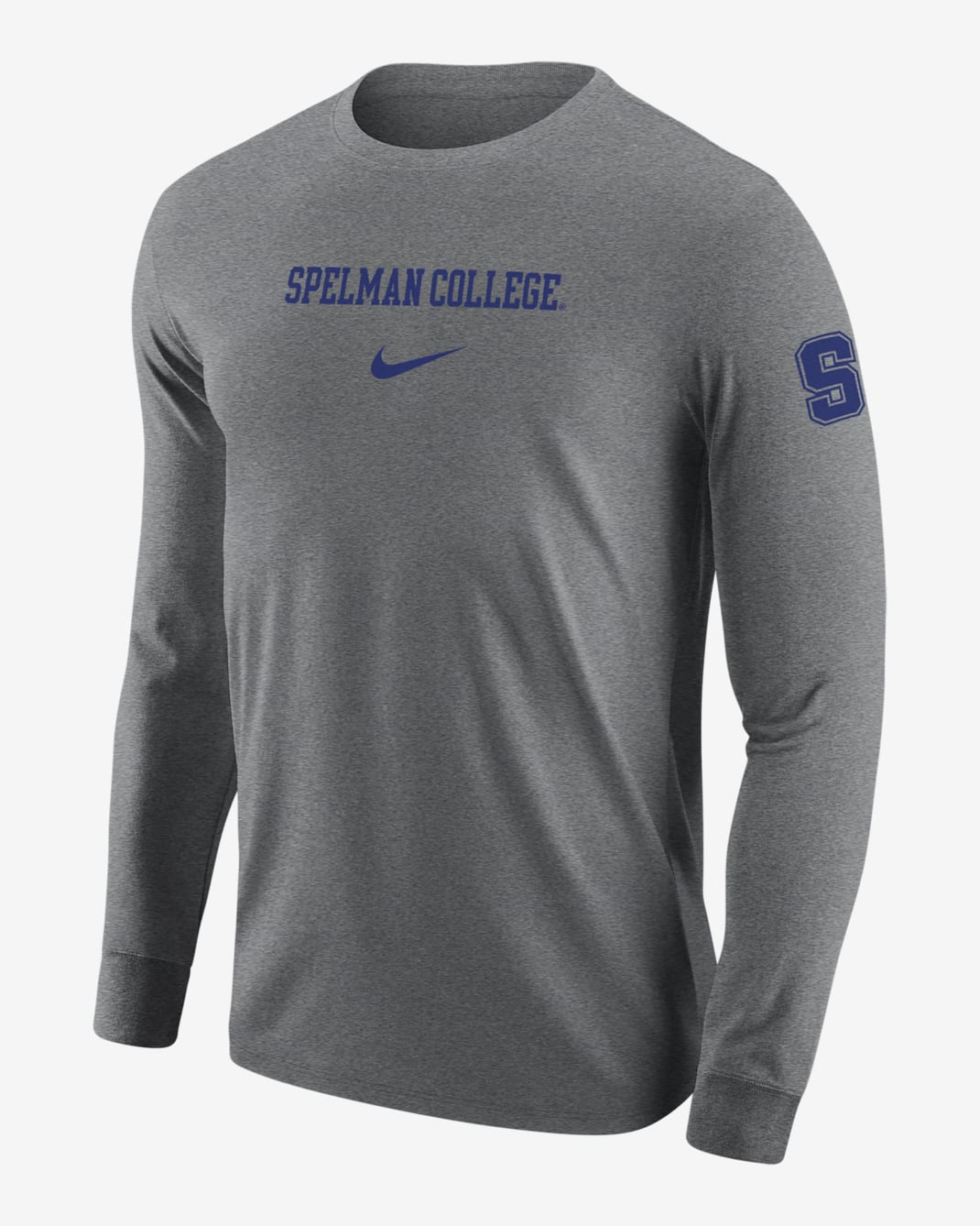 Spelman Men's Nike College Long-Sleeve T-Shirt - Black