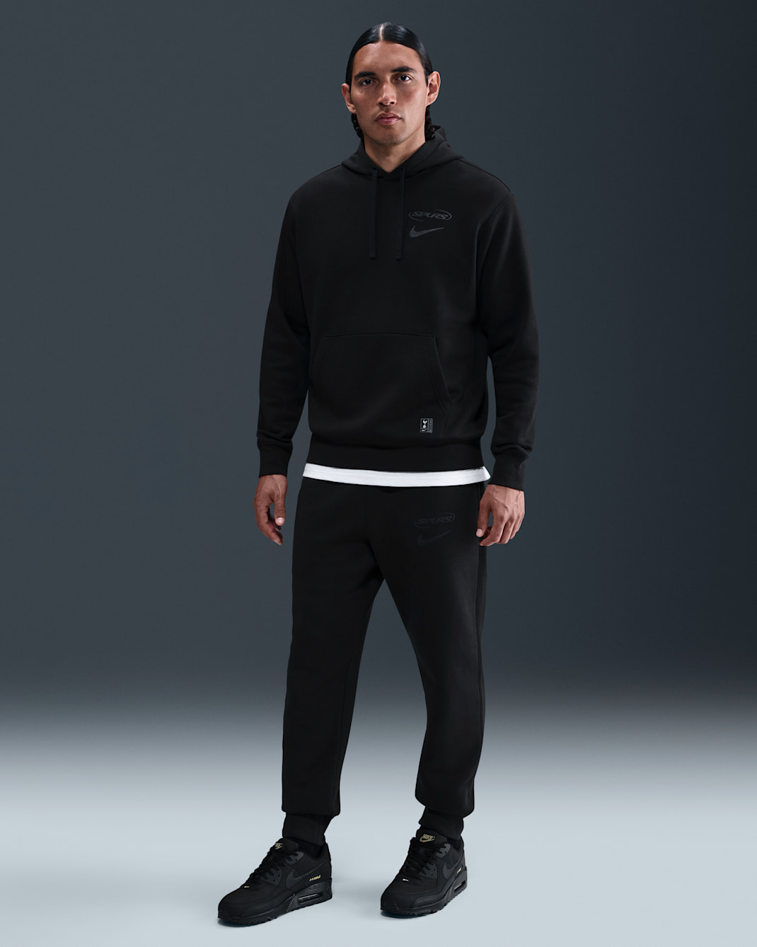 Tottenham Hotspur Club Nike Football-joggers til mænd - sort/Medium Ash