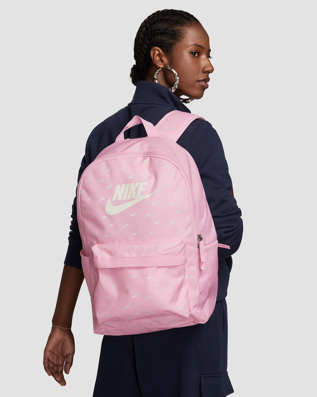 Nike Heritage Backpack (25L) - Pink Foam/Sail/Sail