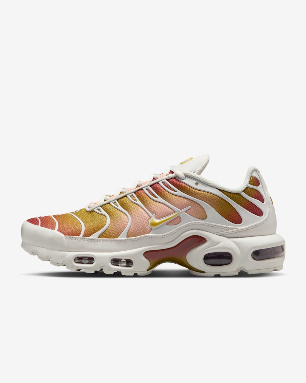 Skor Nike Air Max Plus för kvinnor - Phantom/Rugged Orange/Peat Moss/Saturn Gold