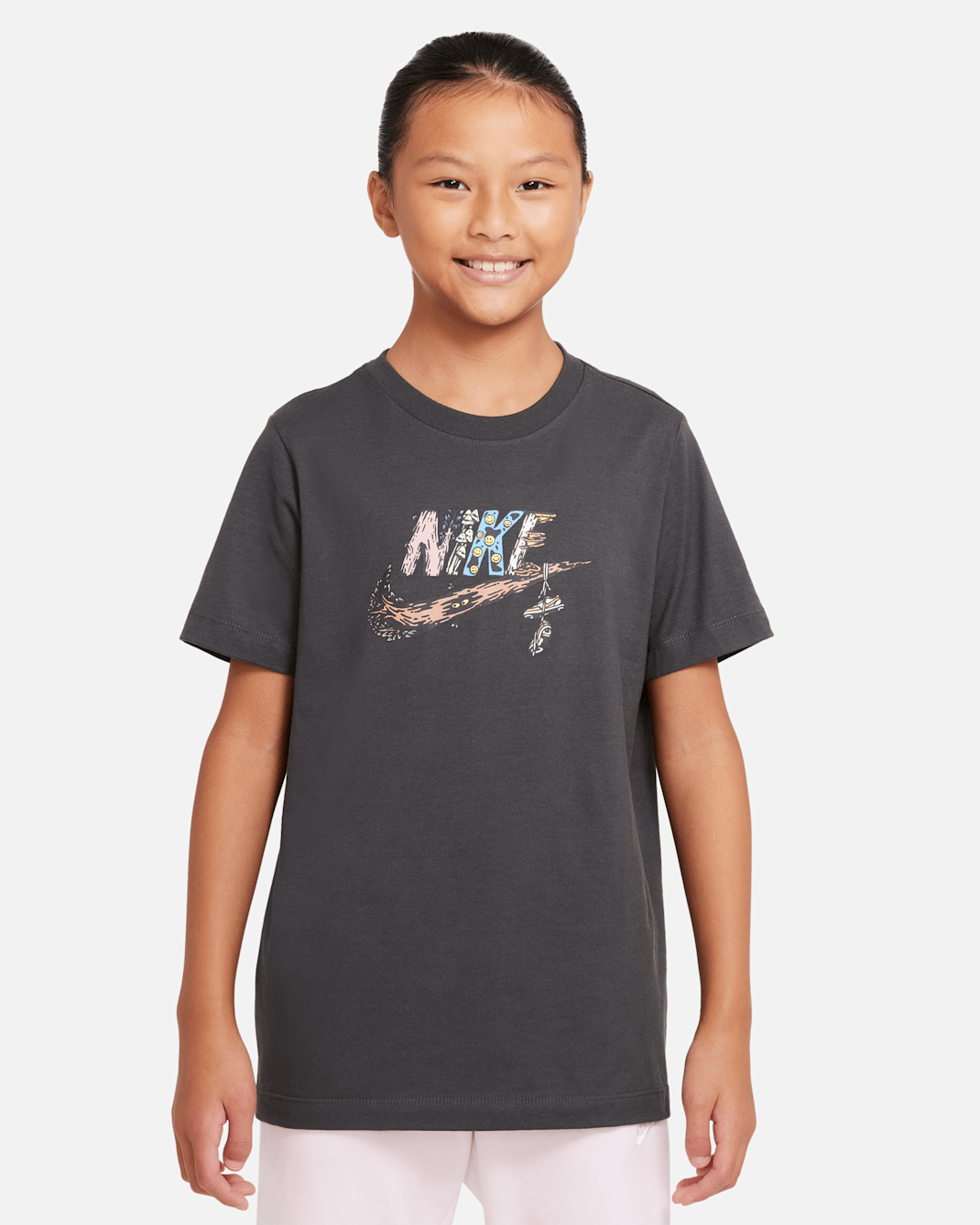 Nike Sportswear Older Kids' T-Shirt - Anthracite