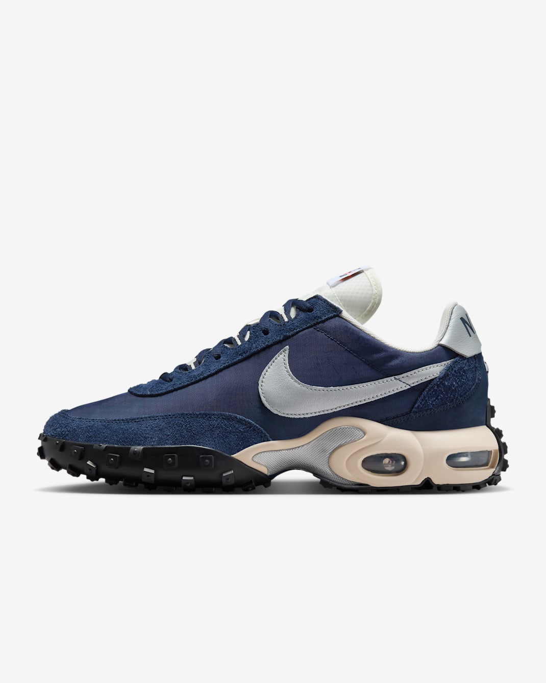 Nike Air Max Waffle SP 2 Men's Shoes - Midnight Navy/Black/Obsidian/Metallic Silver