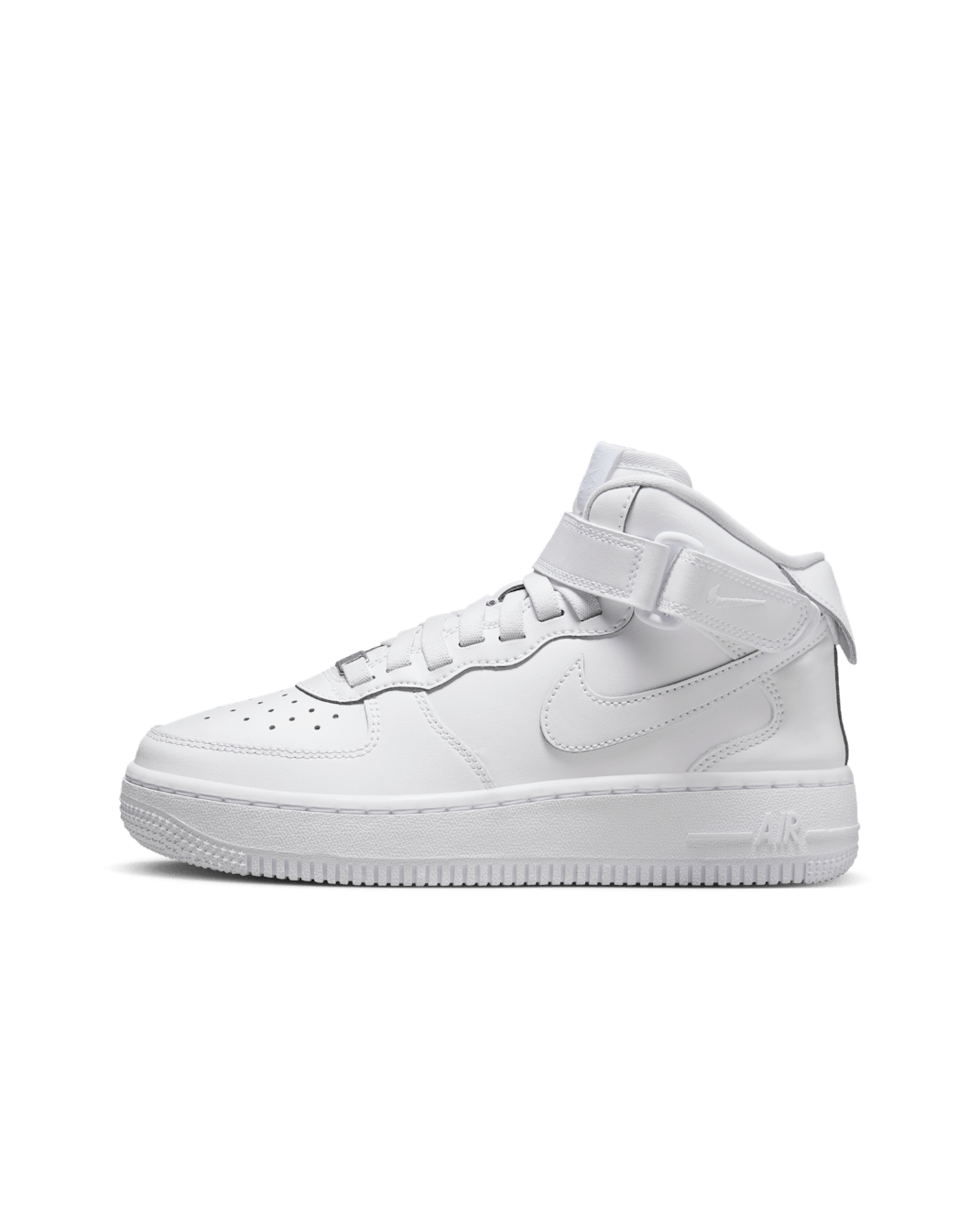 Nike Air Force 1 Mid EasyOn Schuhe für ältere Kinder - Weiß/Weiß/Weiß