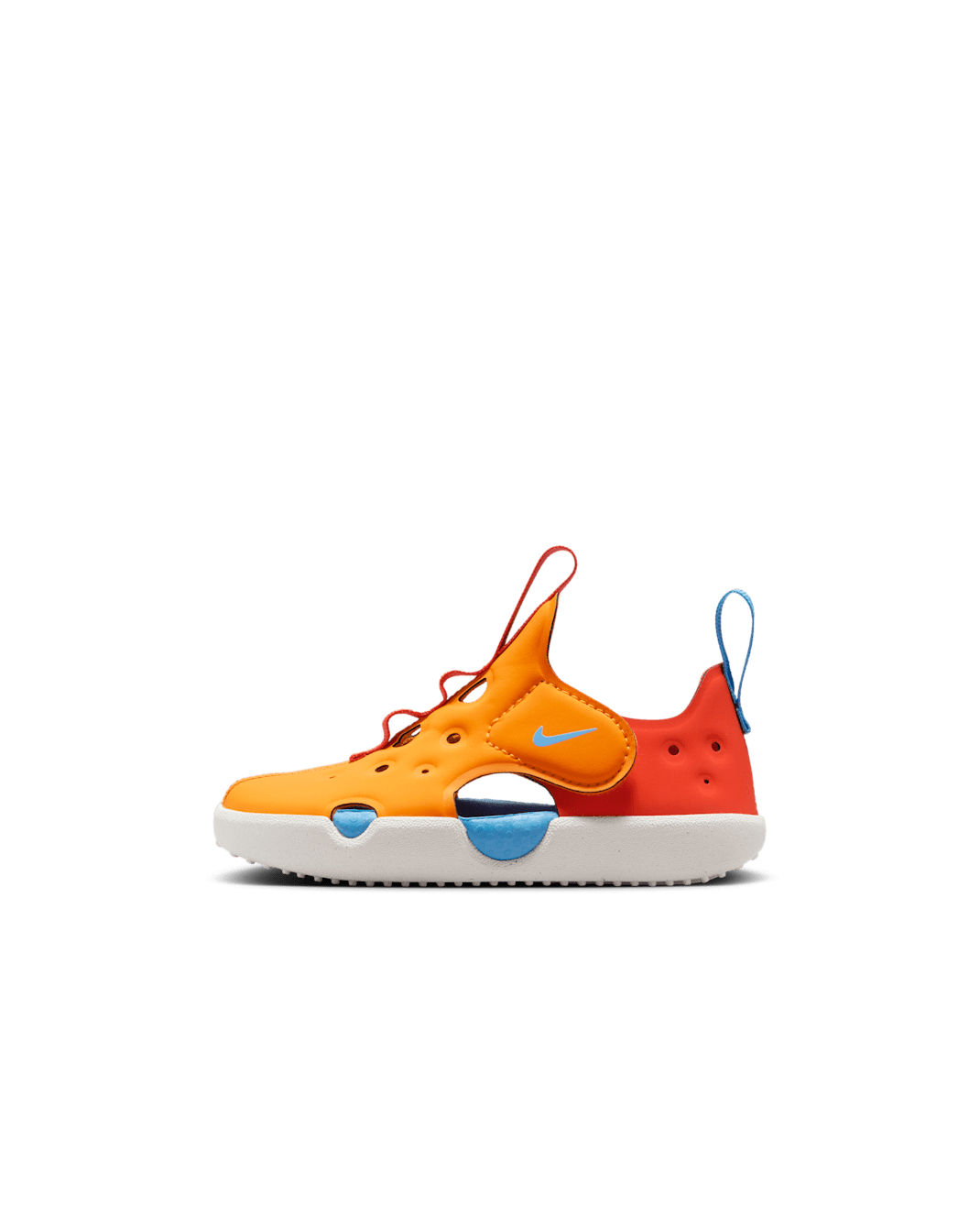 Nike Sunray Protect 4 Baby/Toddler Sandals - Orange Peel/Picante Red/University Blue