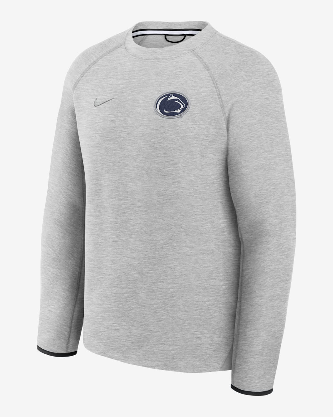 Sudadera de cuello redondo sin cierre universitaria Nike para hombre Penn State Tech Fleece - Gris