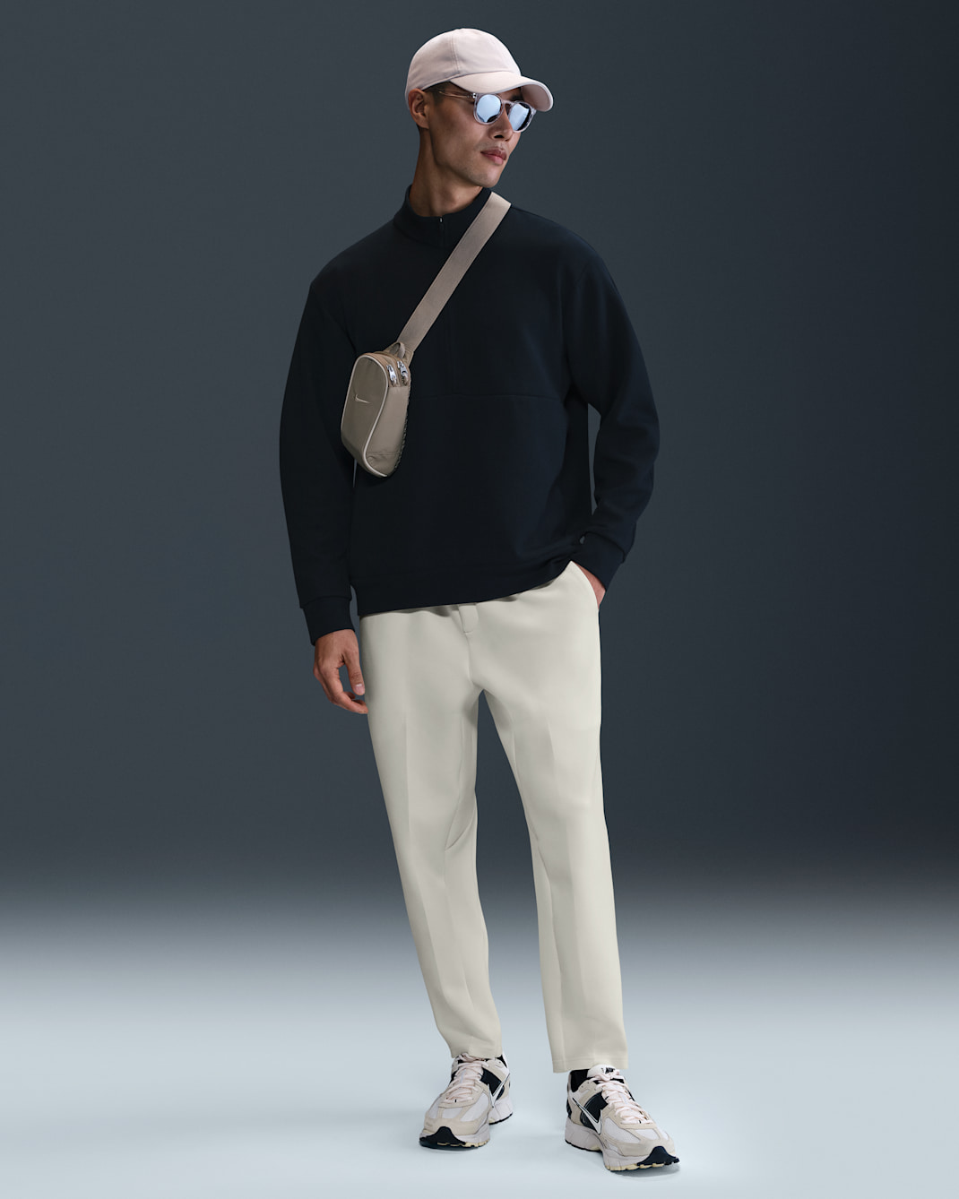 Nike 24.7 ImpossiblySoft Men's Dri-FIT Pants - Sail/Light Bone