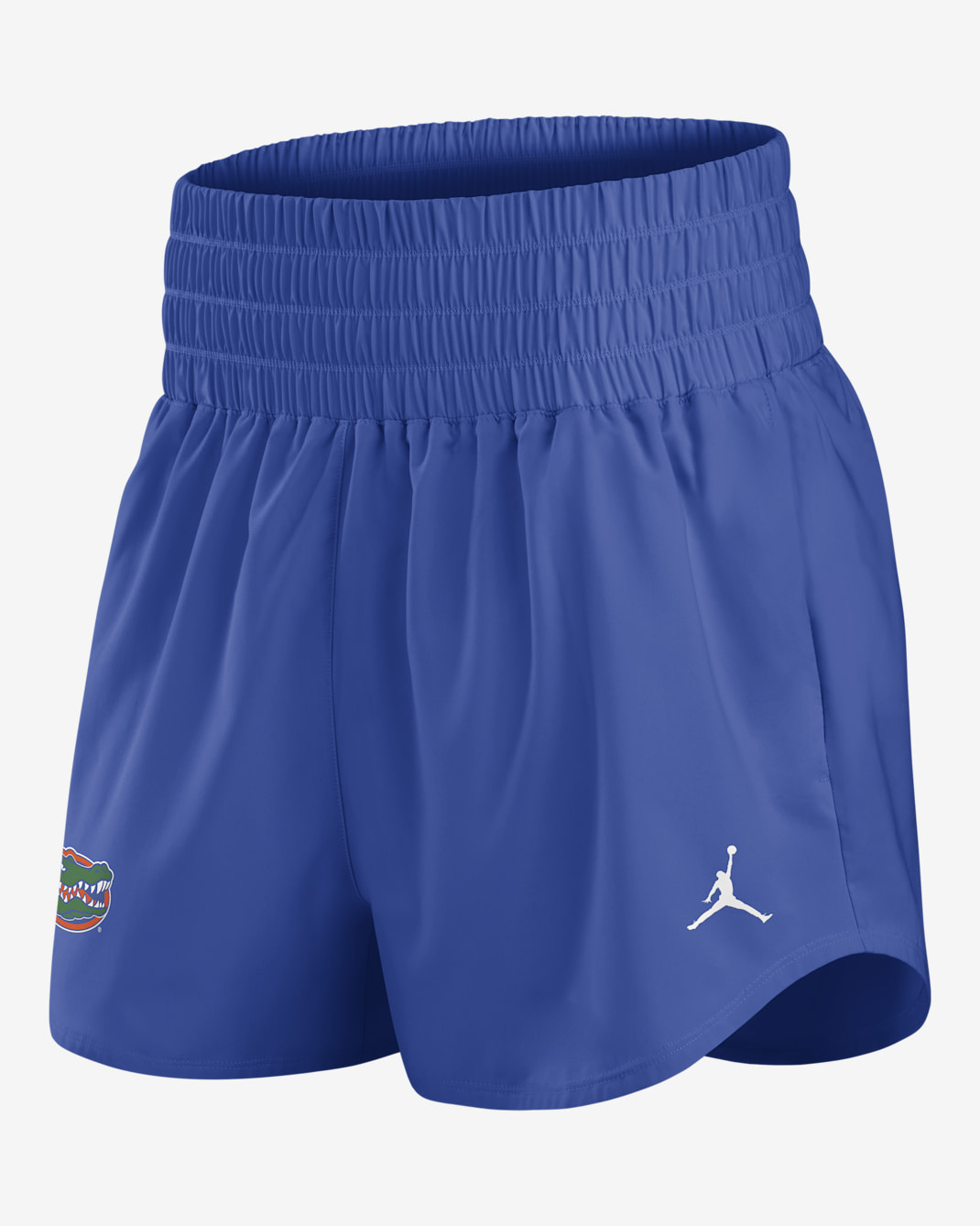 Shorts universitarios marca Jordan Dri-FIT para mujer Florida Primary Logo One - Royal