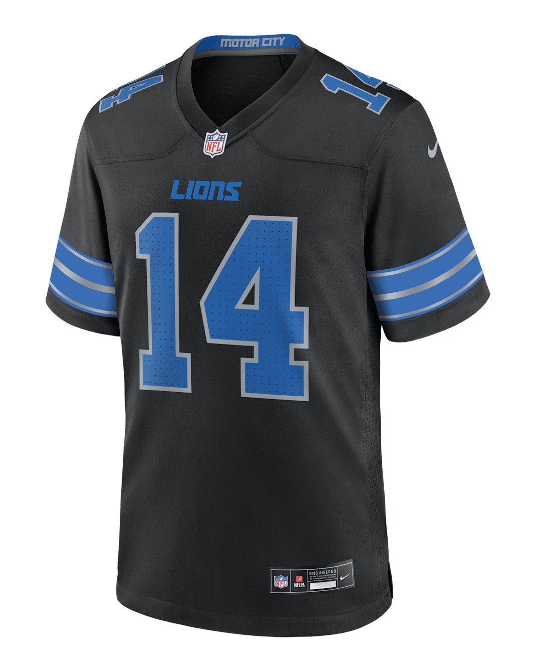 Amon-Ra St. Brown Detroit Lions Men's Nike NFL Game Football Jersey - Black