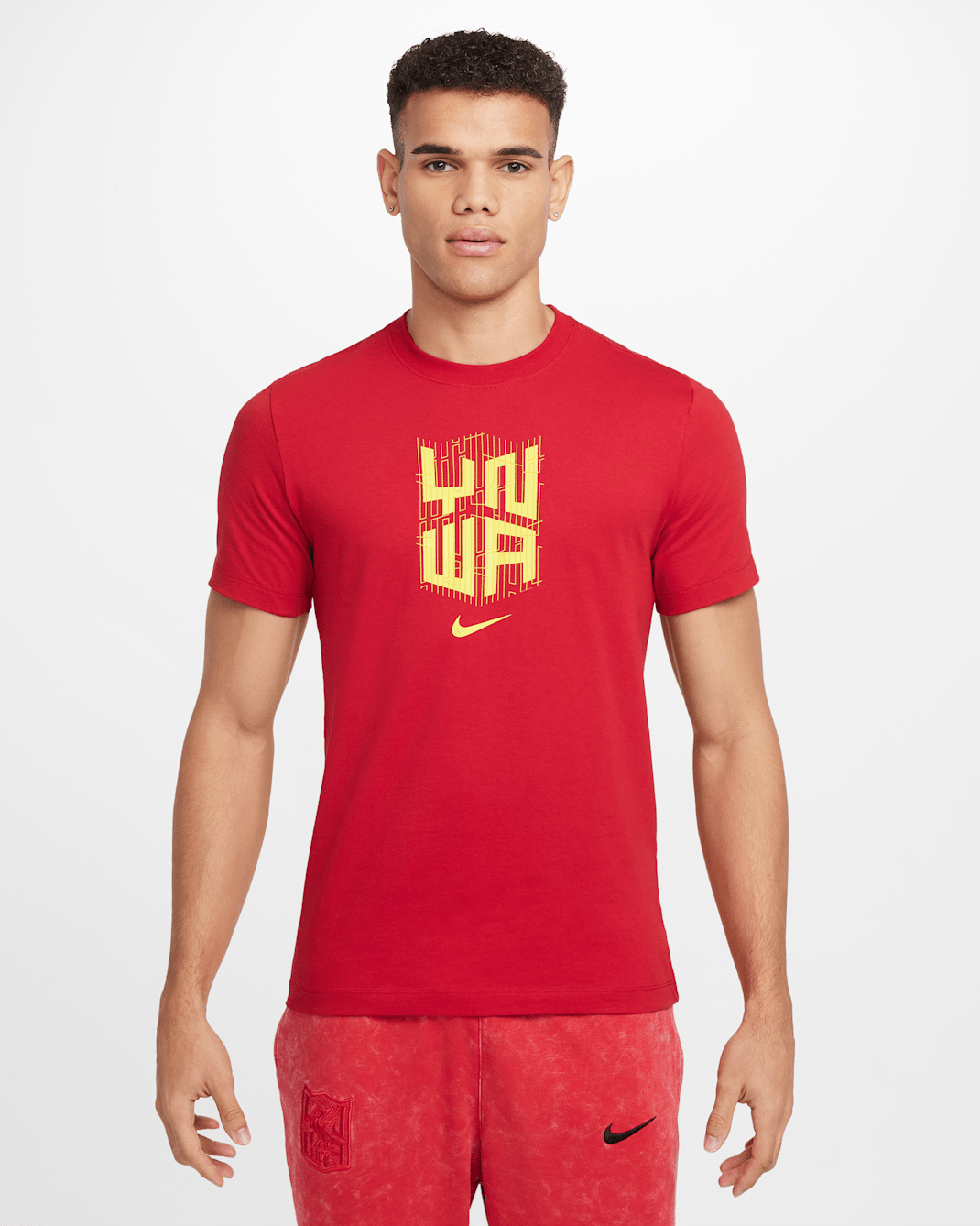 Liverpool F.C. Men's Nike Football T-Shirt - Gym Red