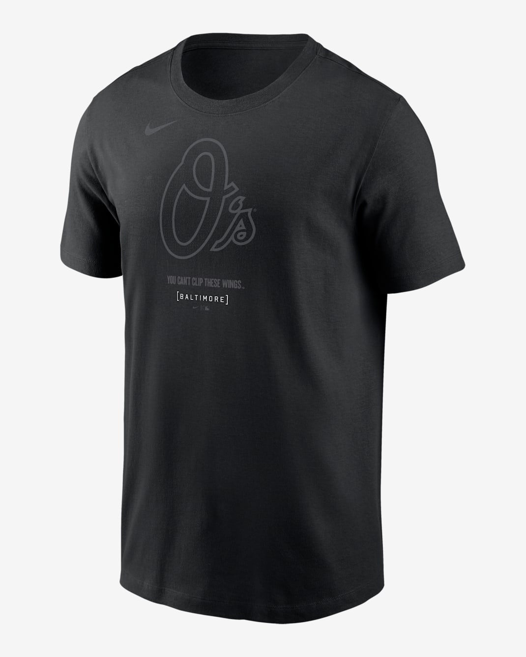 Baltimore Orioles City Connect Logo Men's Nike MLB T-Shirt - Black