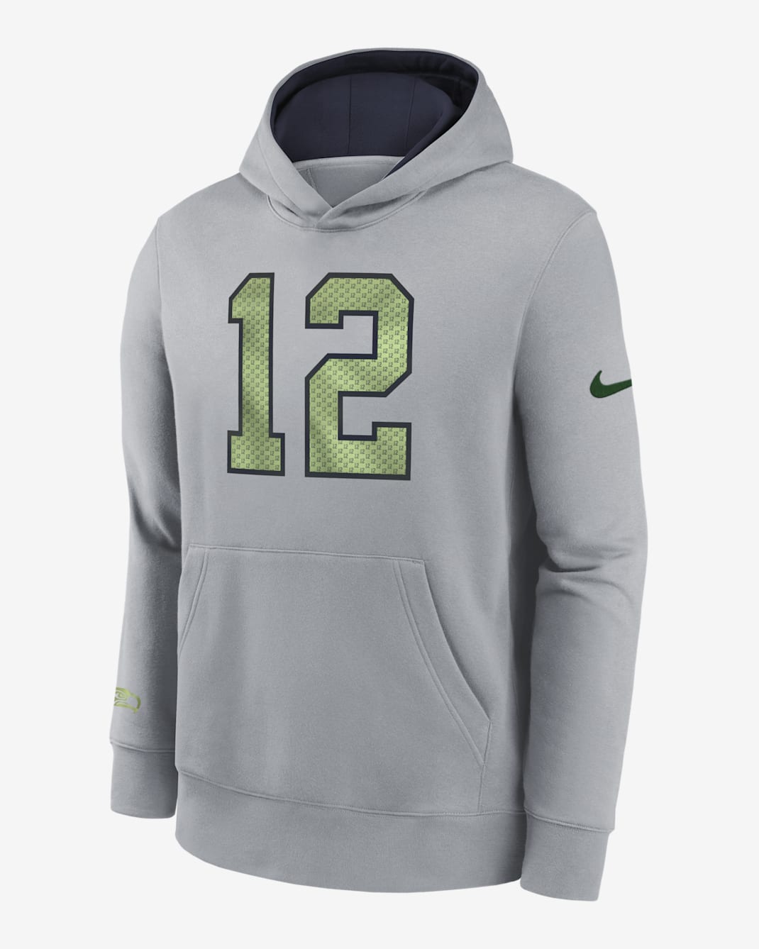 Seattle Seahawks Rivalry Club Big Kids' Nike NFL Pullover Hoodie - Grey