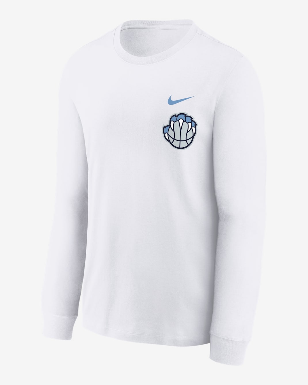 Memphis Grizzlies Essential City Edition Big Kids' Long-Sleeve T-Shirt - White