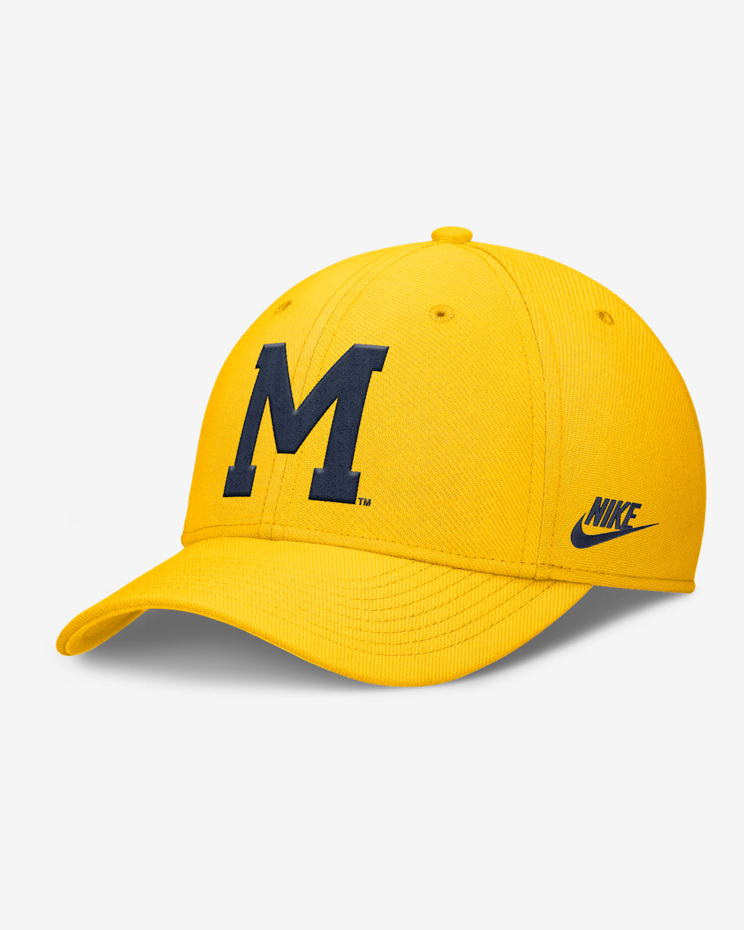 Michigan Primetime Rise Academic Men's Nike Dri-FIT College Hat - Yellow
