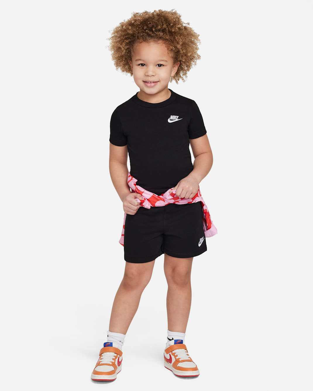 Nike Toddler 2-Piece Knit Shorts Set - Black