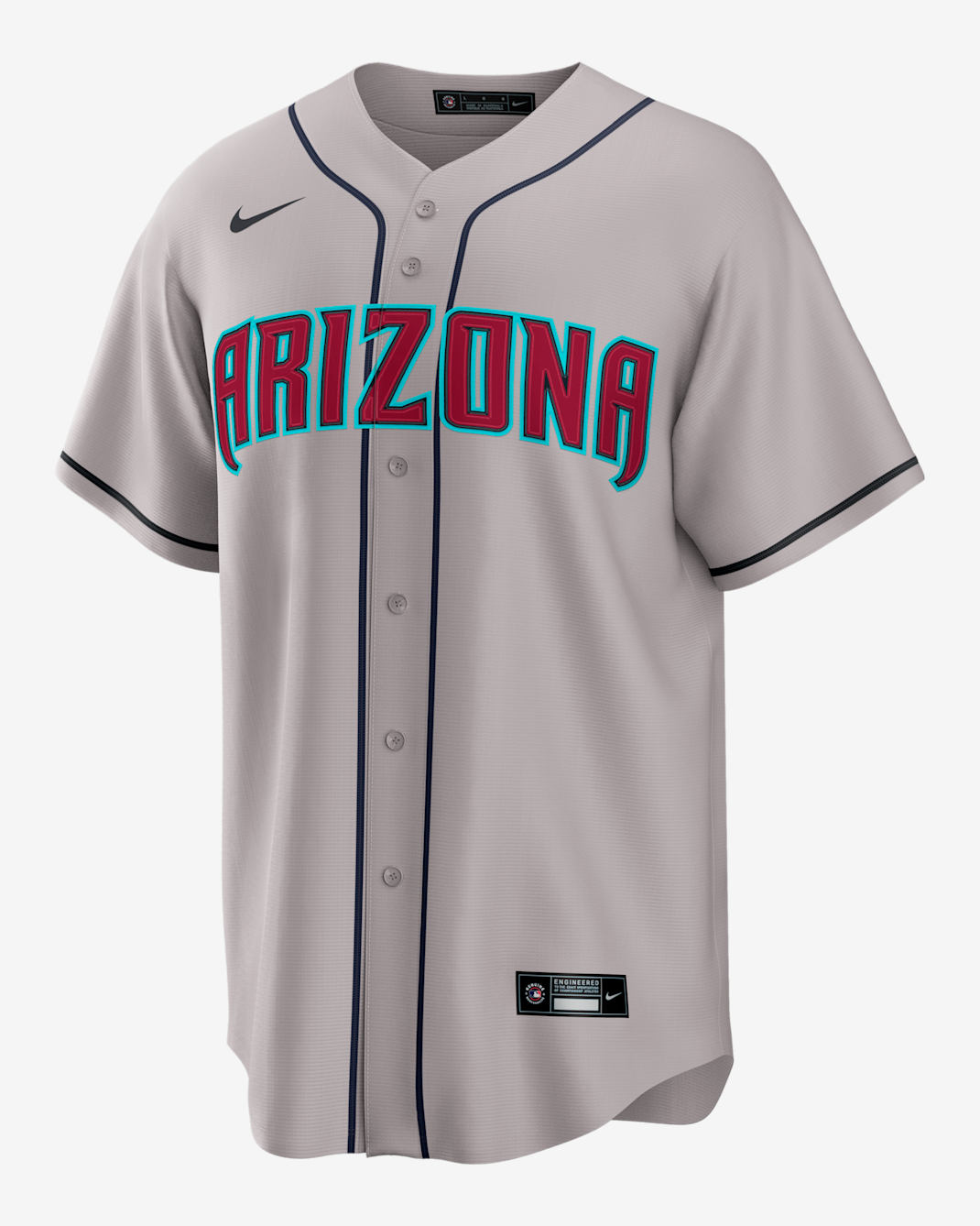 Ketel Marte Arizona Diamondbacks Men's Nike MLB Replica Jersey - Grey