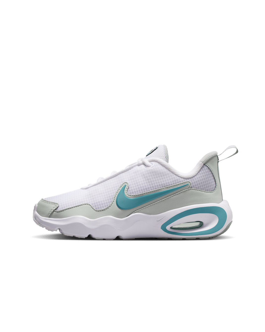 Nike Air Max Nova Older Kids' Shoes - White/Light Silver/Mint Foam/Denim Turquoise