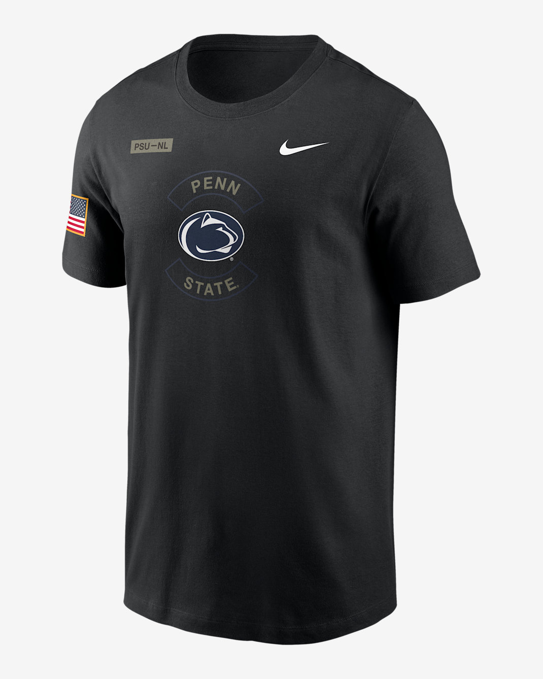 Penn State Military Appreciation Men's Nike Dri-FIT College T-Shirt - Black