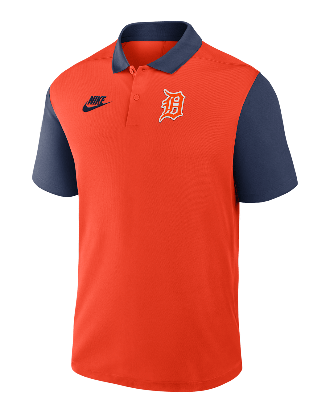 Polo Nike Dri-FIT de la MLB para hombre Detroit Tigers Cooperstown Victory - Negro