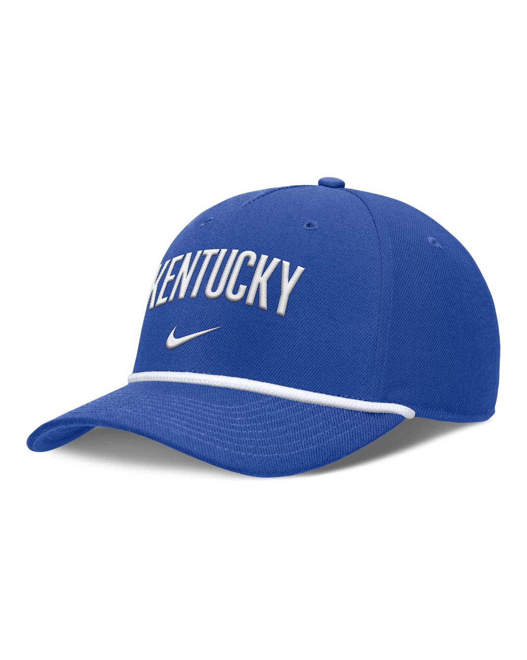 Gorra universitaria Nike ajustable para hombre Kentucky Primetime Rise Campus - Royal