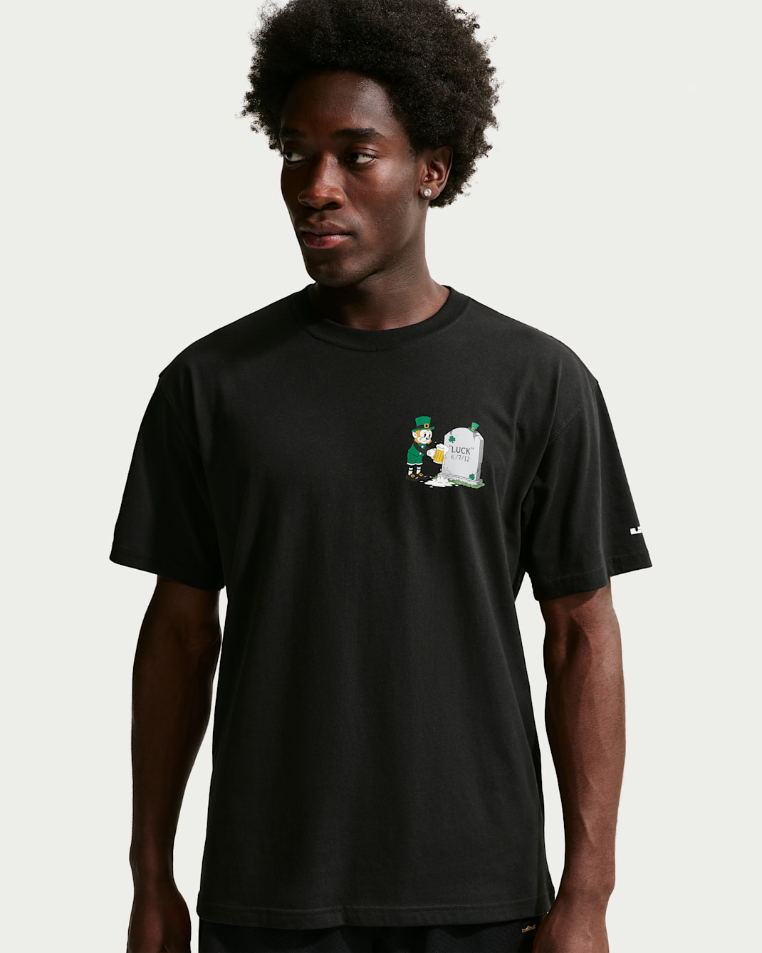 LeBron 'Green With Envy' Nike Men's Basketball T-Shirt - Black