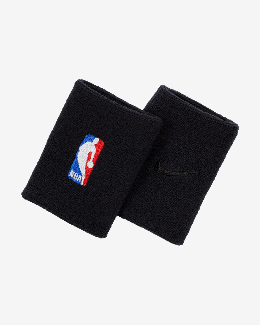 Muñequeras de básquetbol NBA Nike Dri-FIT (1 par) - Negro/Negro