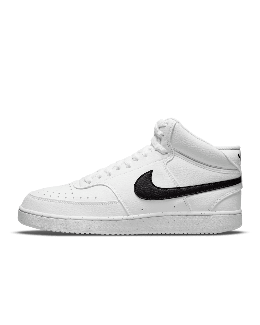 Nike Court Vision Mid Next Nature Men's Shoes - White/White/Black