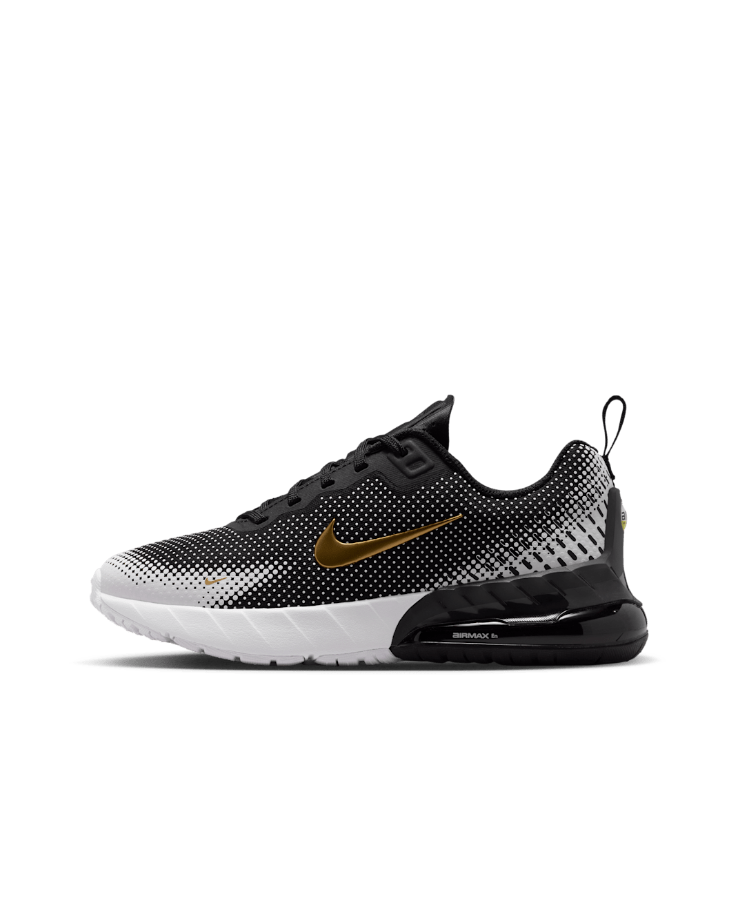 Nike Air Max Phoenix Schuh (ältere Kinder) - Schwarz/Weiß/Metallic Gold