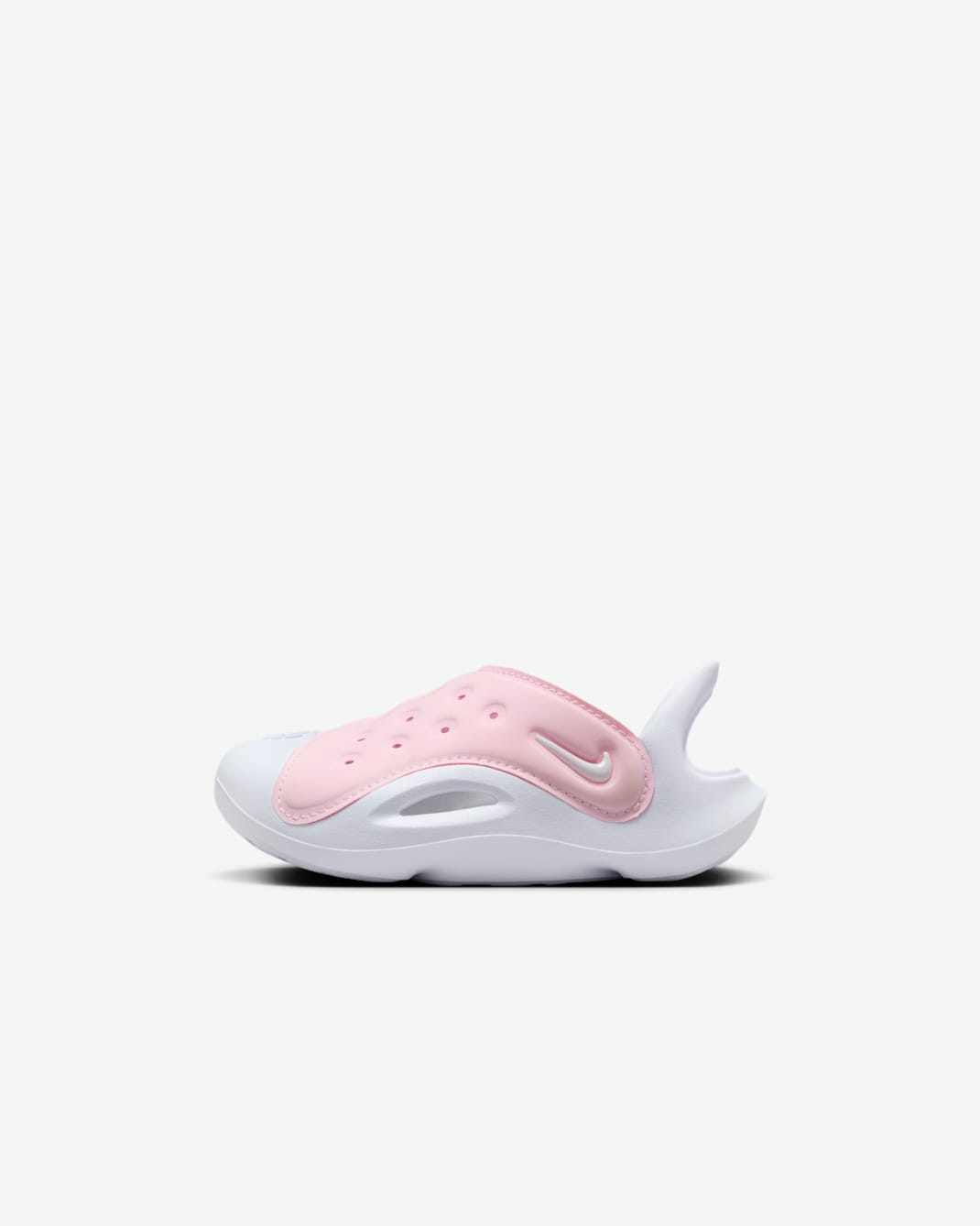 Nike Aqua Swoosh Baby/Toddler Sandals - Pink Foam/White