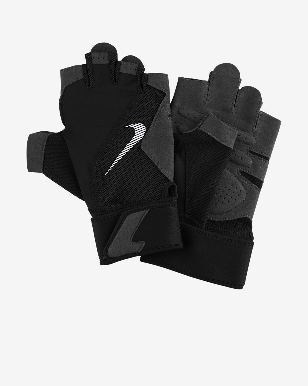 Nike Premium Men's Training Gloves - Black/Volt/Black/White